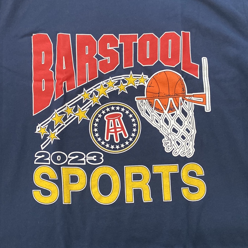 Men’s XL Barstool Sport 2023 Tee Shirt